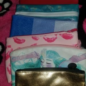 Bundle ipsy make up bags